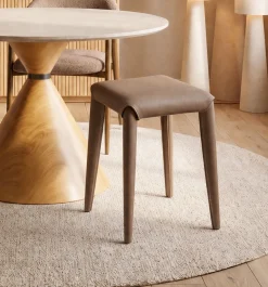 Taboret Monza ciemnoszary