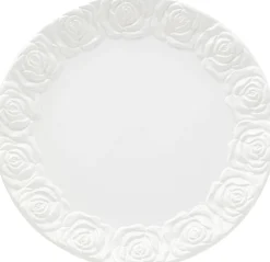 Talerz do serwowania Rosa Ø35 cm biały