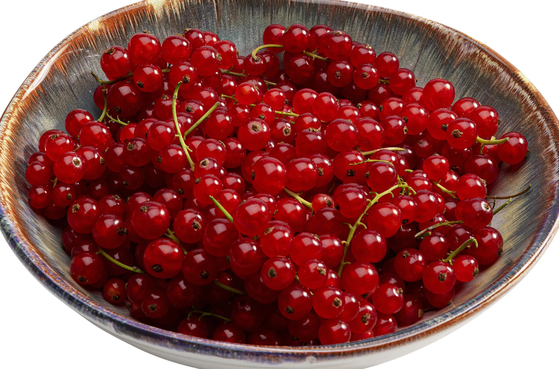 Talerz głęboki Organic ∅20 cm biało-niebieski