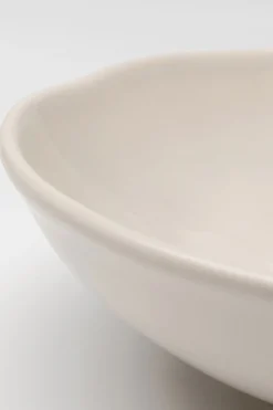 Talerz Głęboki Organic Kremowy Ø22cm