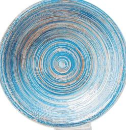 Talerz głęboki Swirl Ø21 cm niebieski