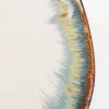 Talerz Organic ∅26 cm biało-niebieski