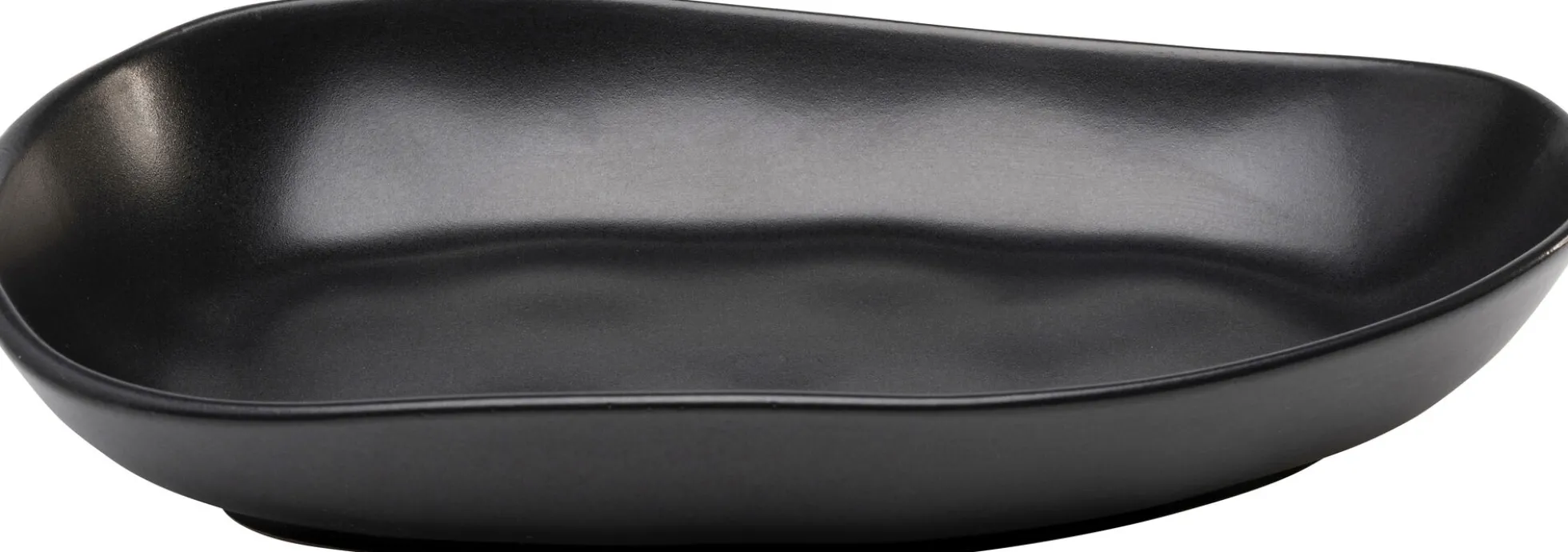 Talerz Organic Czarny 25cm