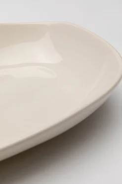 Talerz Organic Kremowy 25cm