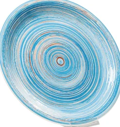 Talerz Swirl Ø27 cm niebieski