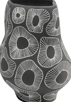 Wazon Anemone szary 33cm