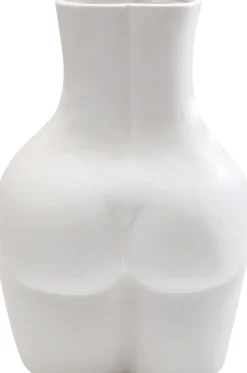 Wazon biały z motywem ludzkiego ciała 27x40 cm