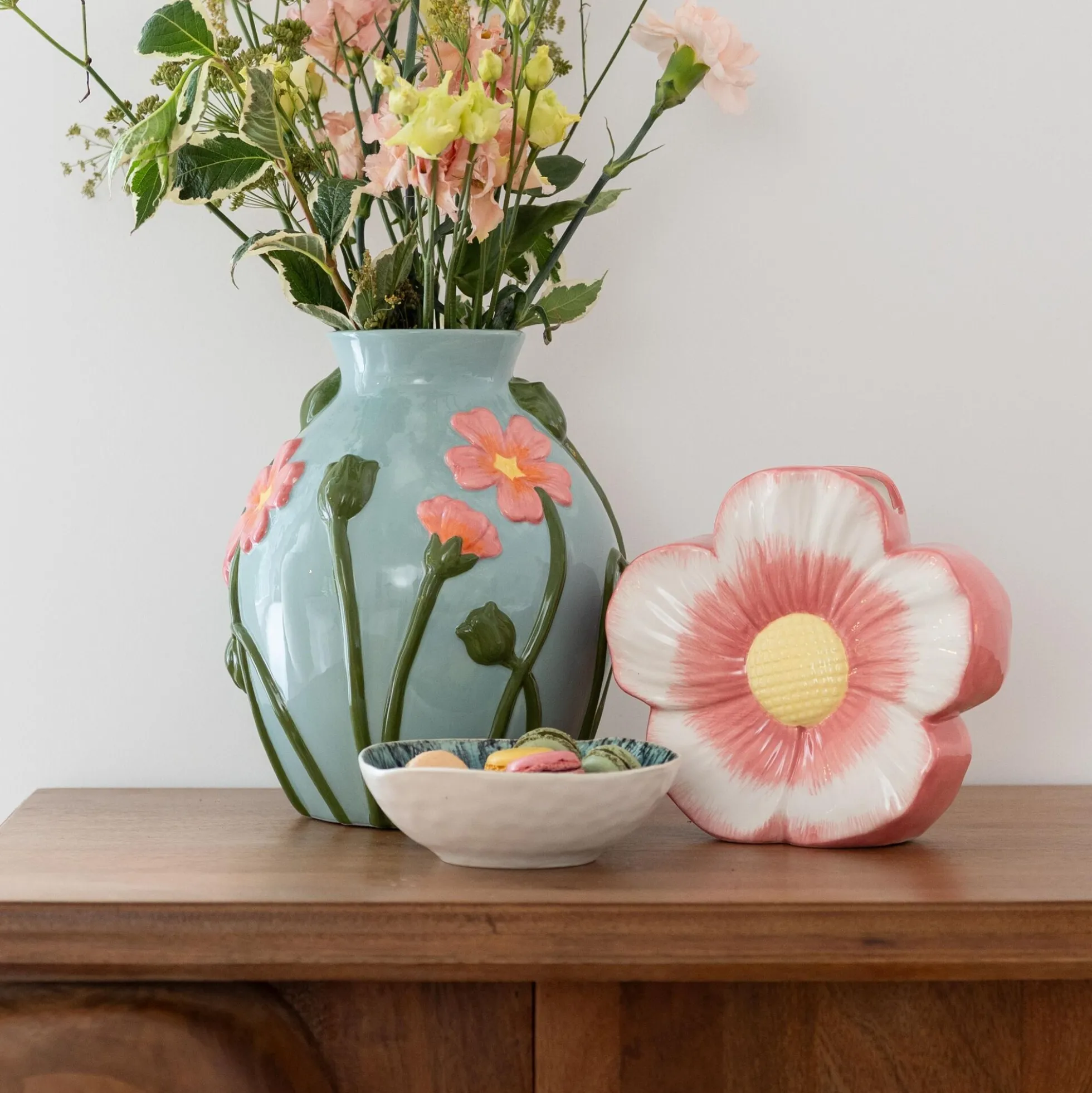 Wazon Blossom Dream różany 20cm