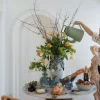 Wazon Butterflies 28x50 cm jasnoniebieski