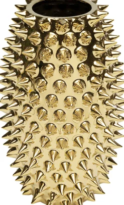 Wazon ceramiczny złoty glamour Ø13x21 cm