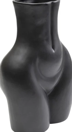 Wazon czarny z motywem ludzkiego ciała 27x40 cm