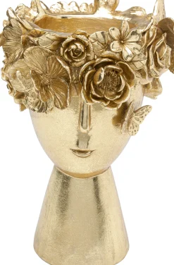 Wazon dekoracyjny Flowercrown 20x31 cm złoty