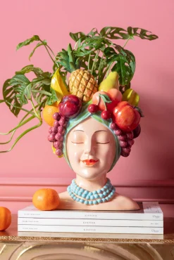 Wazon dekoracyjny Fruity 23x37 cm kolorowy