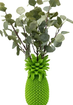 Wazon dekoracyjny zielony ananas Ø15x30 cm