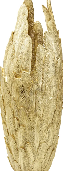 Wazon Feathers Ø35x91 cm złoty