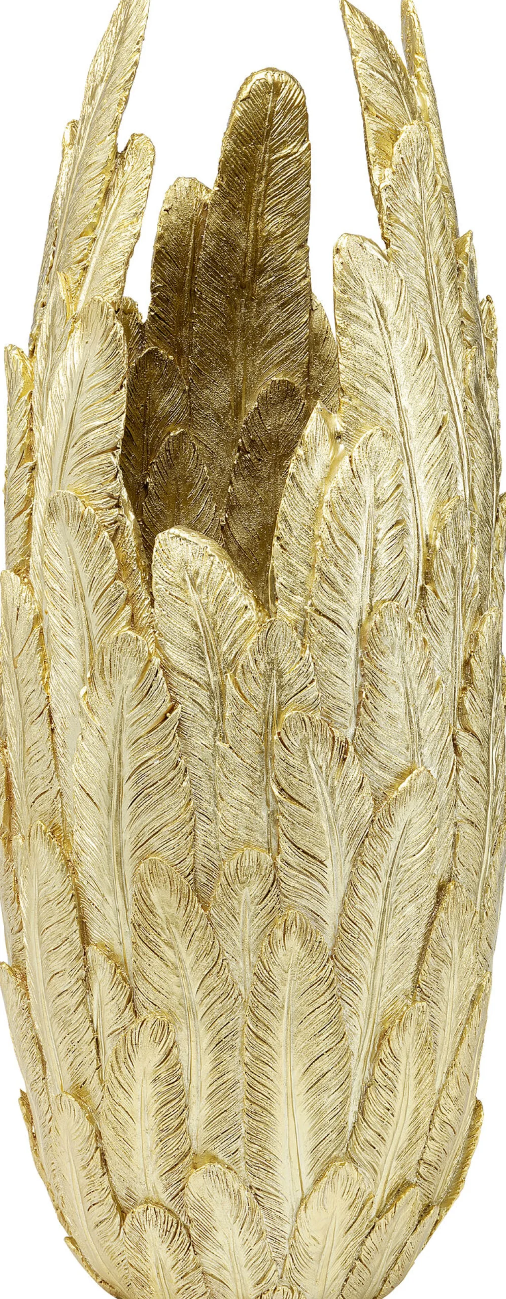 Wazon Feathers Ø34x80 cm złoty