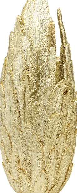 Wazon Feathers Ø34x80 cm złoty