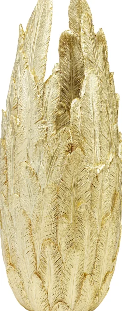 Wazon Feathers Ø34x80 cm złoty