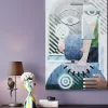Wazon Happy Face 21x43 cm kolorowy