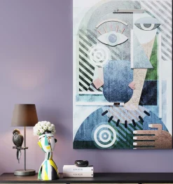 Wazon Happy Face 21x43 cm kolorowy