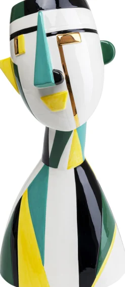 Wazon Happy Face 21x43 cm kolorowy