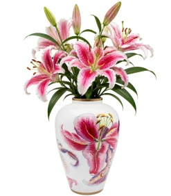 Wazon Lillies Różowy 37cm