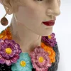 Wazon Muse Flowers 29x34 cm kolorowy