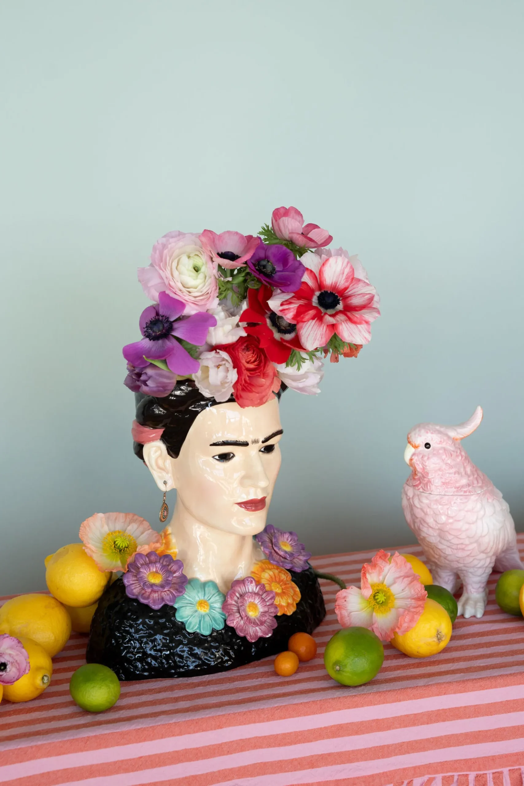 Wazon Muse Flowers 29x34 cm kolorowy