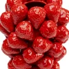 Wazon Strawberries czerwony 24cm