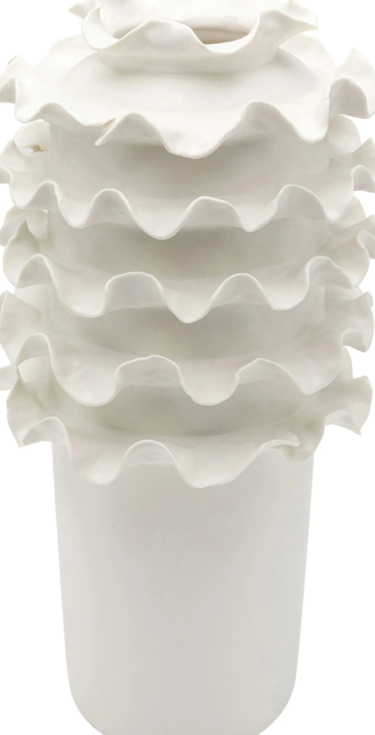 Wazon Viento biały 39cm
