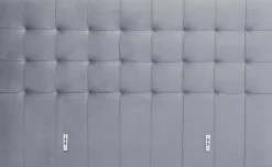 Wezgłowie Benito Star 180x110 cm szare