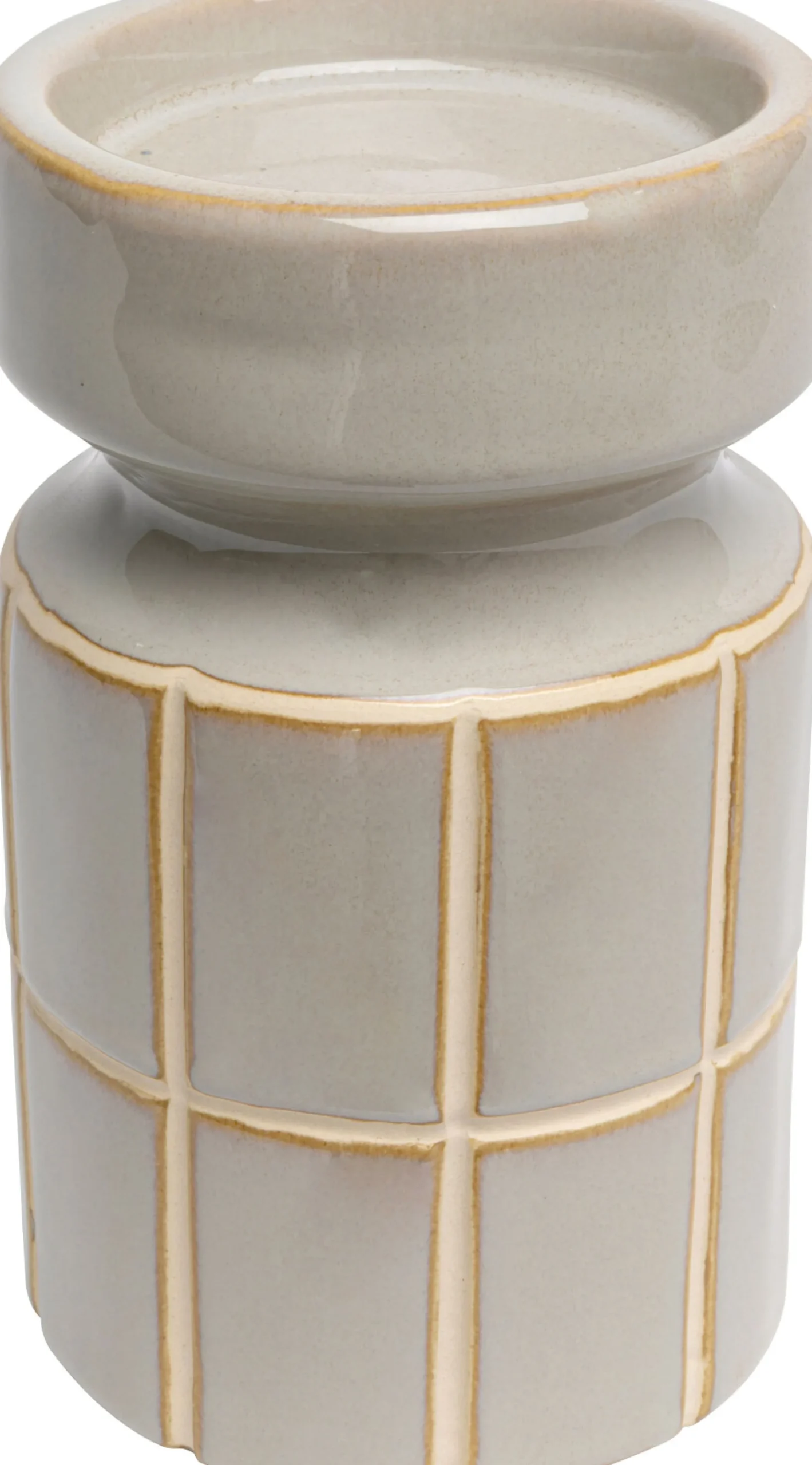 Świecznik Bliss Tile Jasnoniebieski 18cm