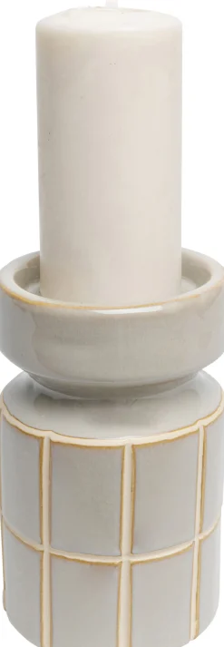 Świecznik Bliss Tile Jasnoniebieski 18cm