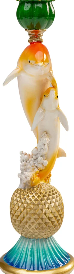 Świecznik Dolphin Family 30cm