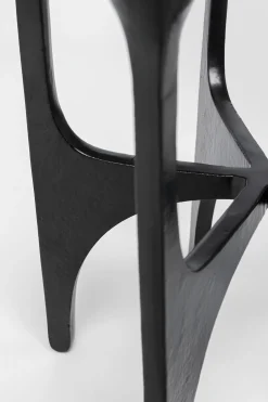 Świecznik na 5 świec loft czarny aluminium 26x31 cm