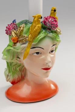 Świecznik Parrot Lady 15cm
