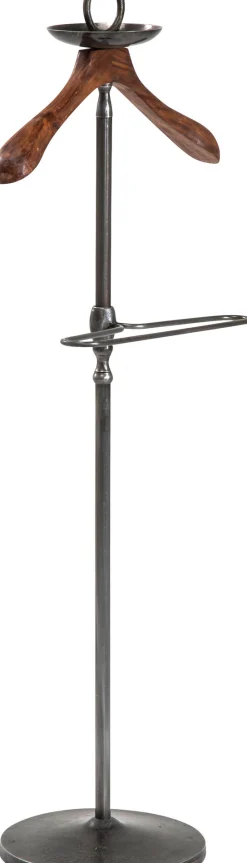 Wieszak stojący Cosmopolitan 54x122 cm drewniano-czarny