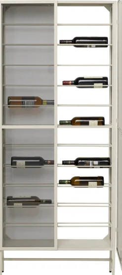 Witryna na wino Lisboa greige 75x180cm