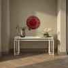 Zegar Ścienny Leonardo Czerwono/Złoty Ø49cm