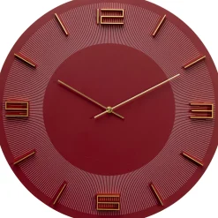 Zegar Ścienny Leonardo Czerwono/Złoty Ø49cm