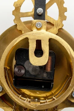Zegar Clockwork 46x126 cm czarno-złoty