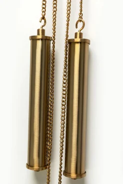 Zegar Clockwork 46x126 cm czarno-złoty