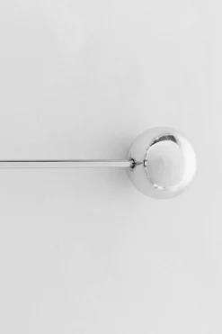 Zegar wiszący Like Umbrella Balls Ø60 cm srebrny
