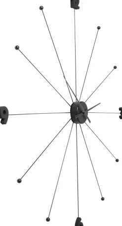 Zegar wiszący Like Umbrella Ø100 cm czarny