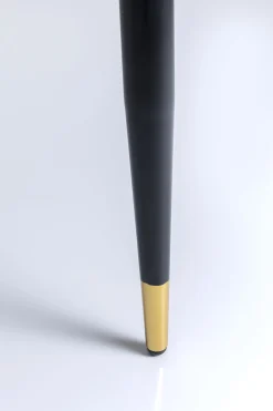 Zestaw dwóch krzeseł Iris Velvet 49x84 cm taupe