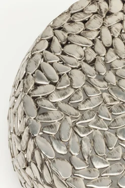 Zestaw dwóch stolików kawowych Pebbles Deluxe srebrne