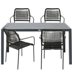 Zestaw Ogrodowy Madagaskar Czarny 5/Set