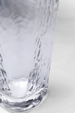 Zestaw 4 szklanek szkło transparentne 450 ml