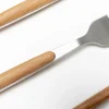 Zestaw 16 sztućców stal nierdzewna i ABS